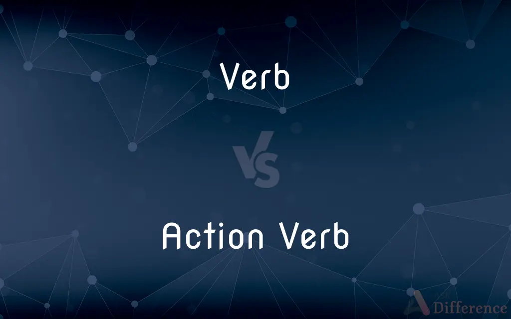 Verb vs. Action Verb — What's the Difference?