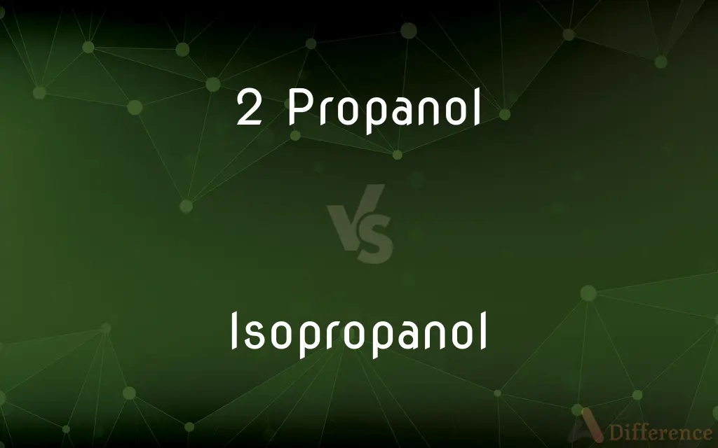 2 Propanol vs. Isopropanol — What's the Difference?