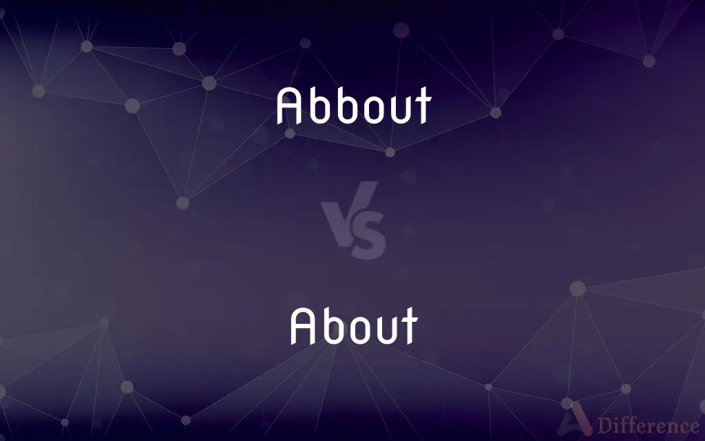 Abbout vs. About — Which is Correct Spelling?