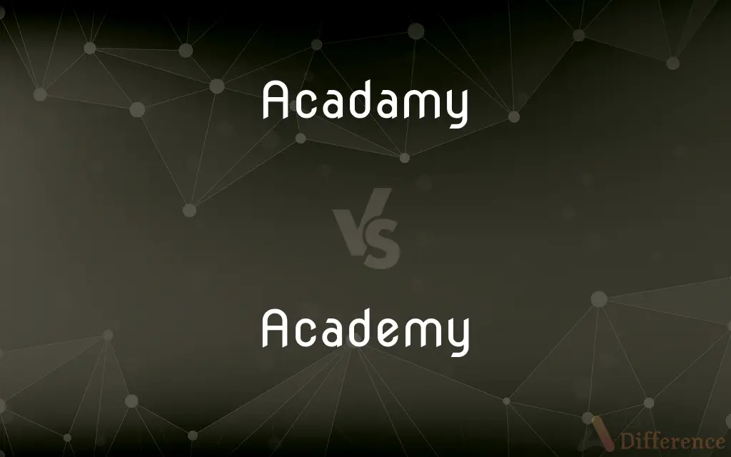 Acadamy vs. Academy — Which is Correct Spelling?