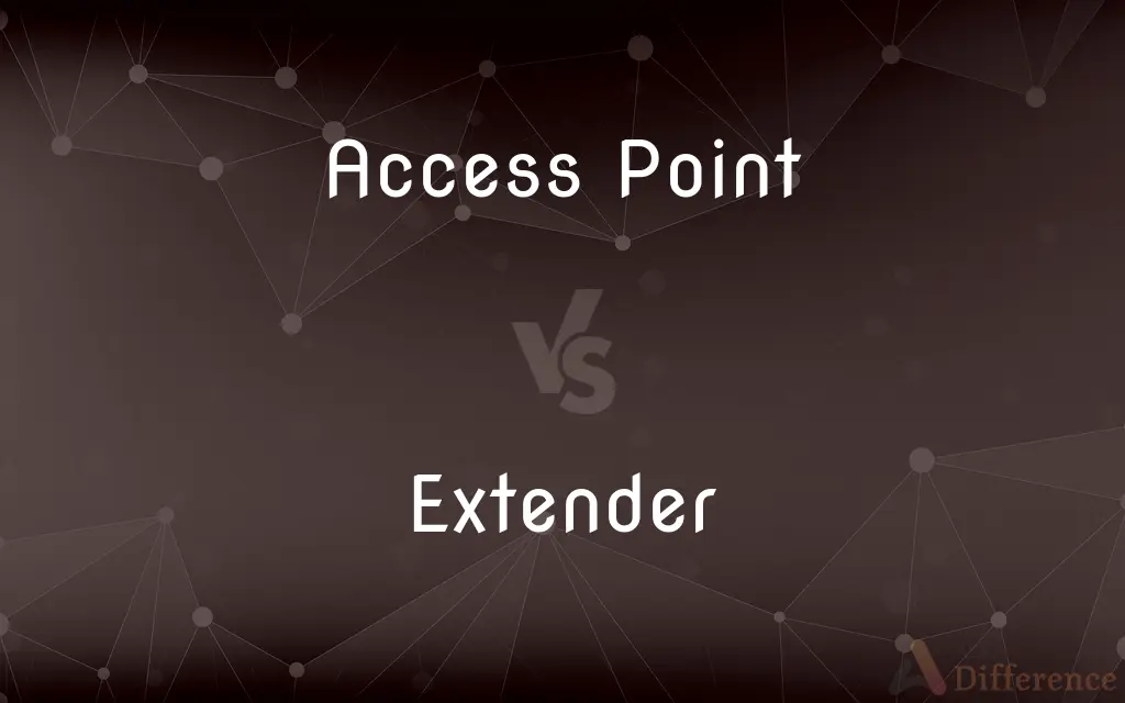 Access Point vs. Extender — What's the Difference?