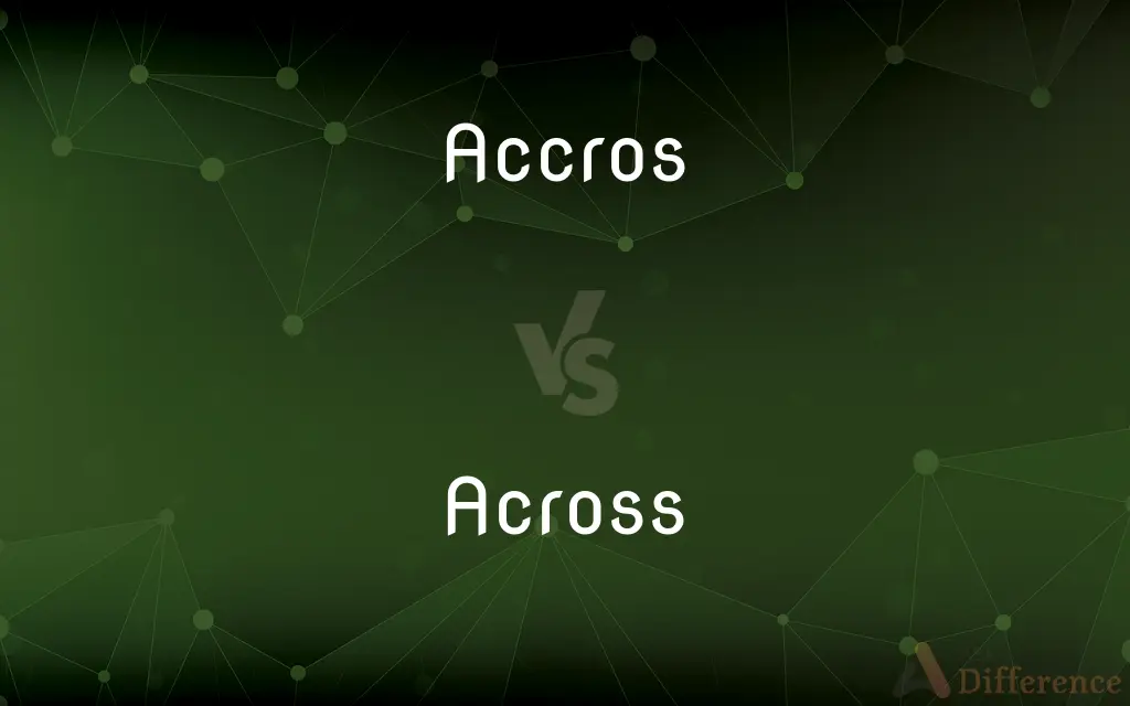 Accros vs. Across — Which is Correct Spelling?