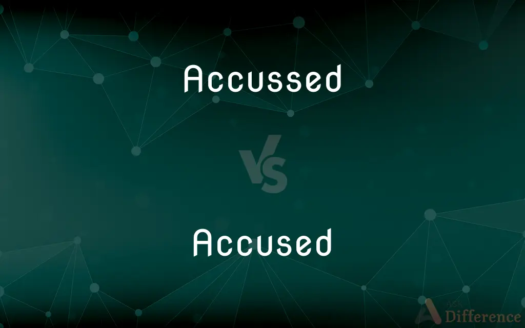 Accussed vs. Accused — Which is Correct Spelling?