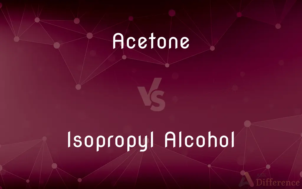 Acetone vs. Isopropyl Alcohol — What's the Difference?