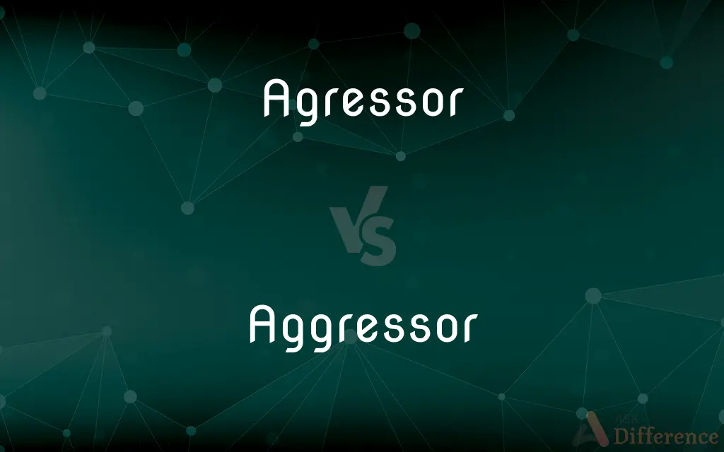 Agressor vs. Aggressor — Which is Correct Spelling?