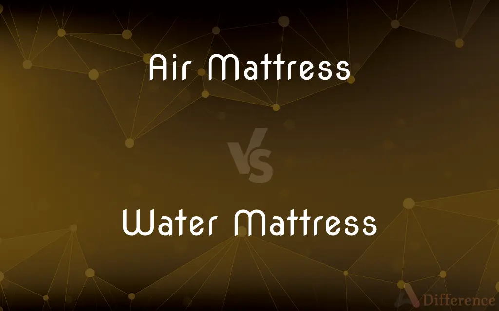 Air Mattress vs. Water Mattress — What's the Difference?