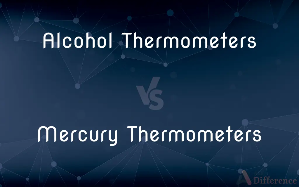 Alcohol Thermometers vs. Mercury Thermometers — What's the Difference?