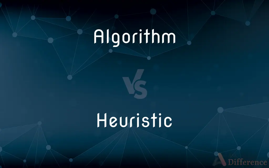 Algorithm vs. Heuristic — What's the Difference?