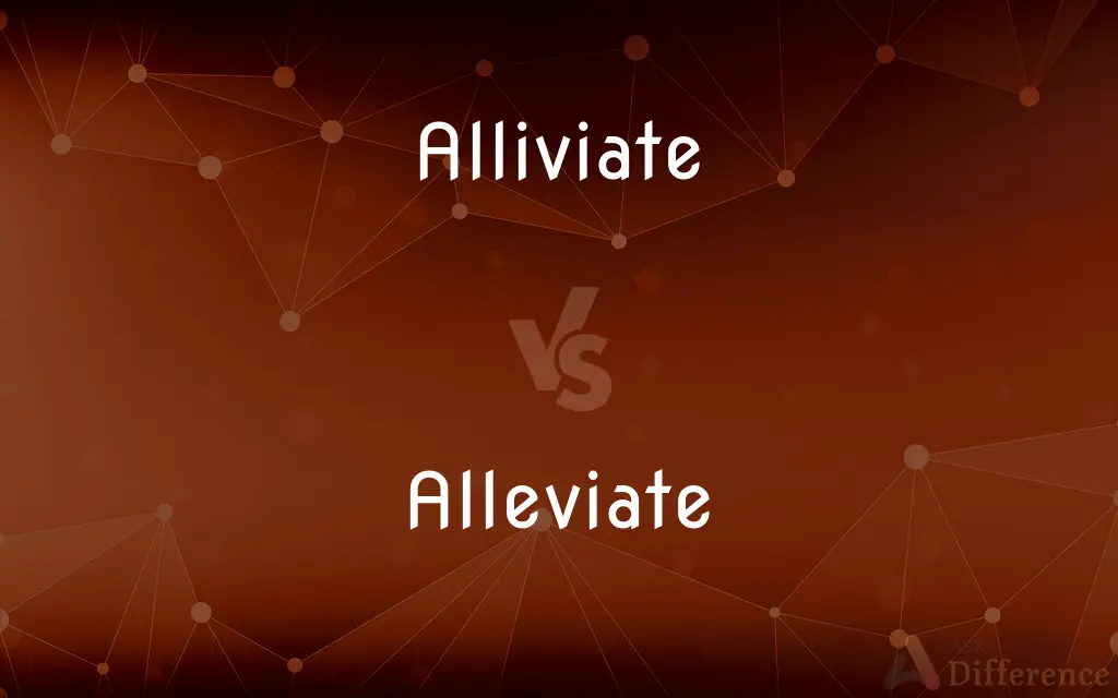 Alliviate vs. Alleviate — Which is Correct Spelling?