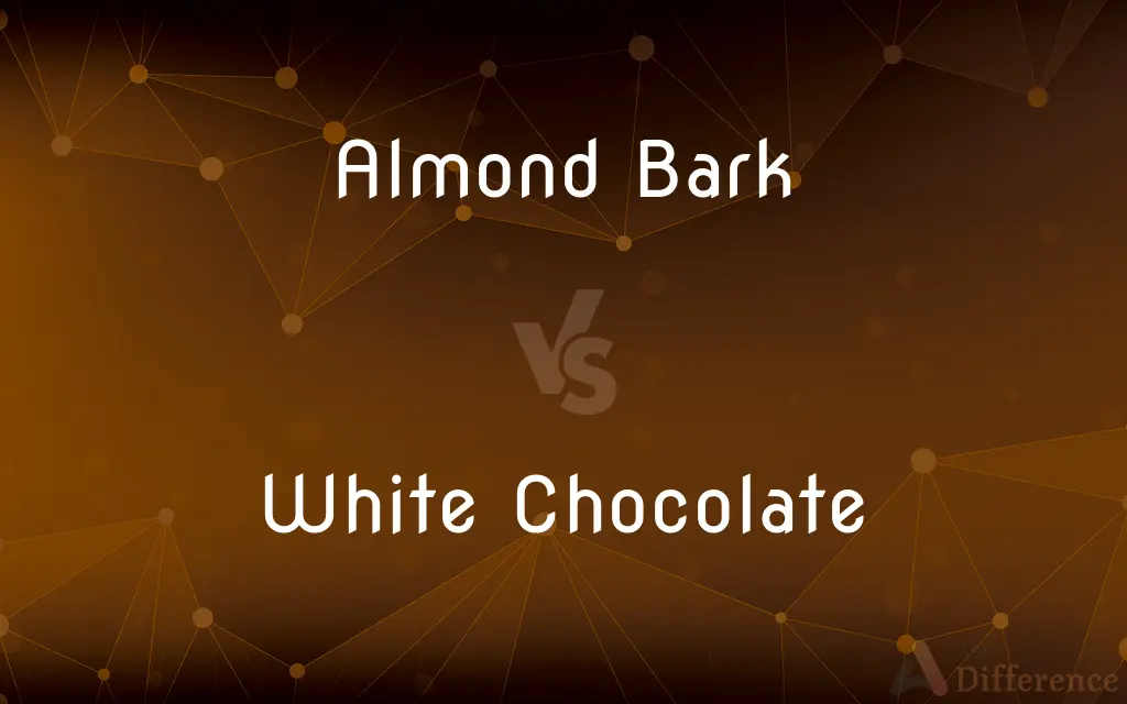 Almond Bark vs. White Chocolate — What's the Difference?