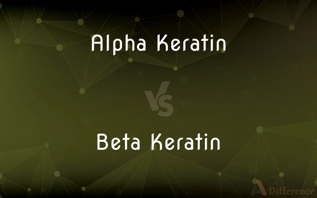 Alpha Keratin vs. Beta Keratin — What's the Difference?