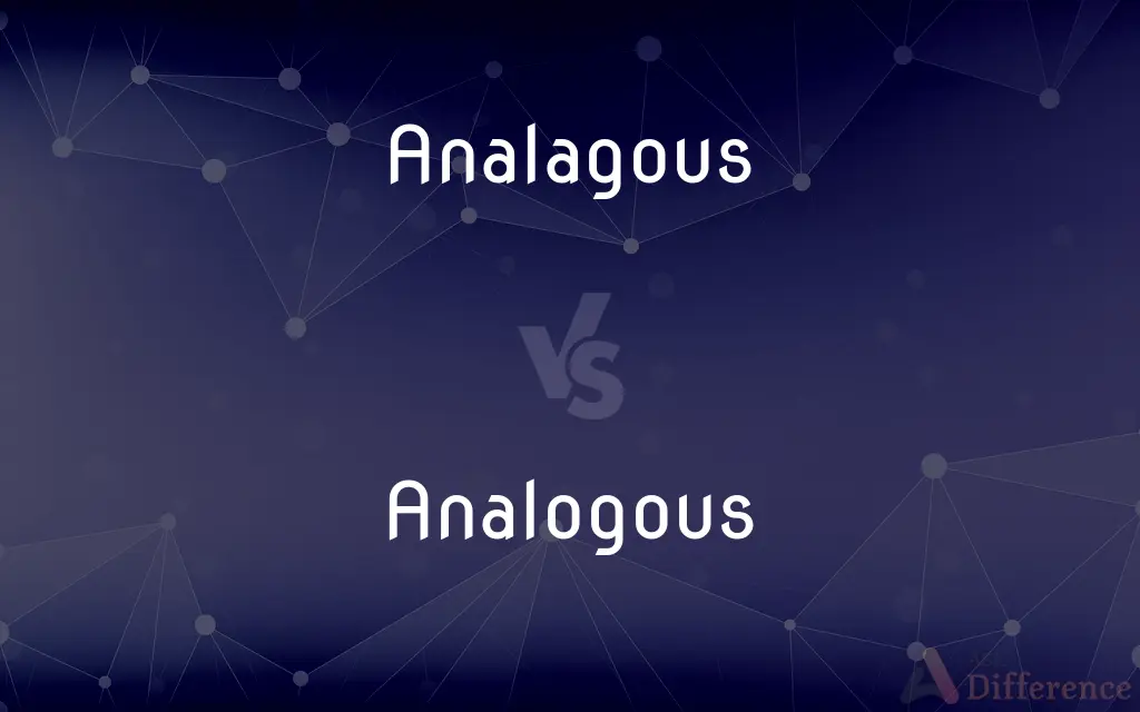 Analagous vs. Analogous — Which is Correct Spelling?