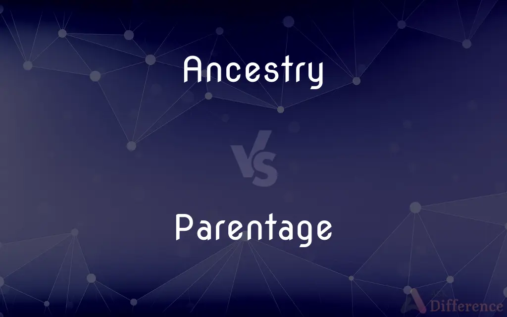 Ancestry vs. Parentage — What's the Difference?