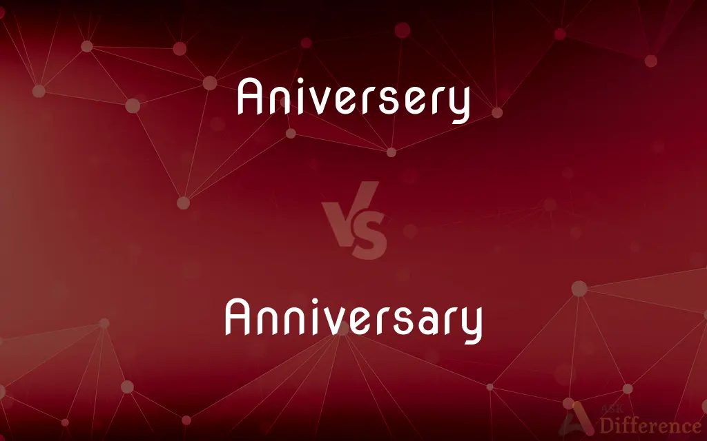 Aniversery vs. Anniversary — Which is Correct Spelling?