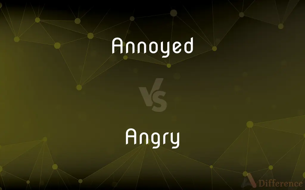 Annoyed Vs Angry What s The Difference 