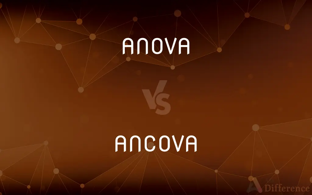 ANOVA vs. ANCOVA — What's the Difference?