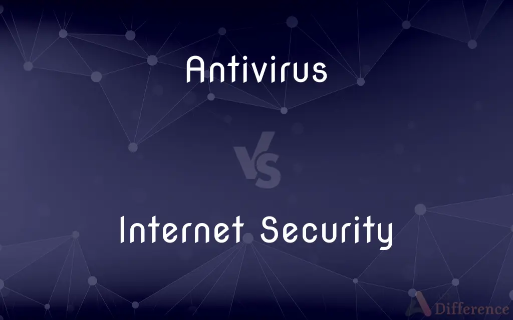 Antivirus vs. Internet Security — What's the Difference?