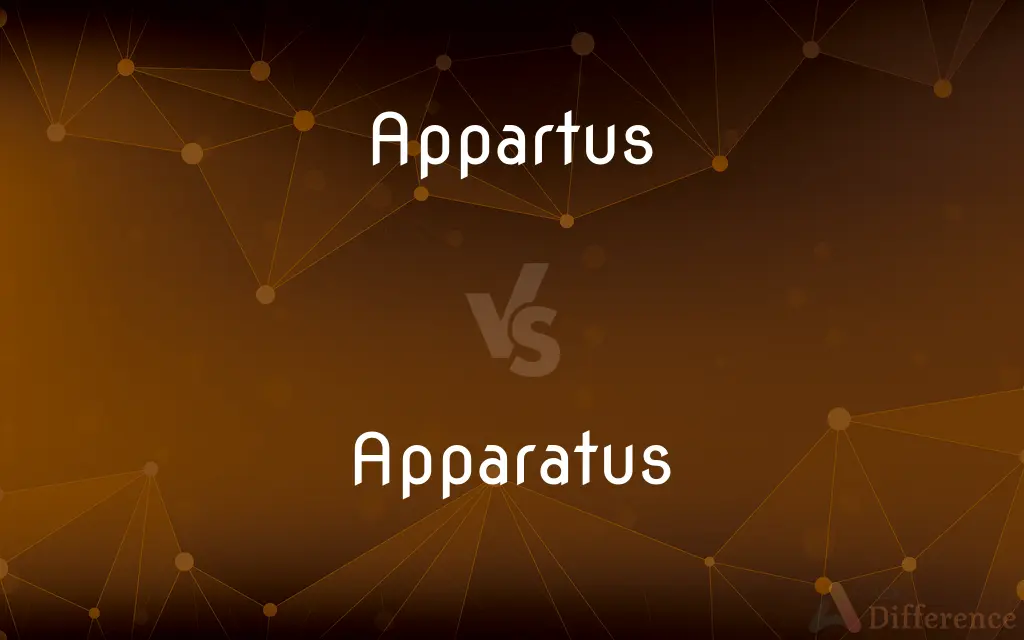 Appartus vs. Apparatus — Which is Correct Spelling?