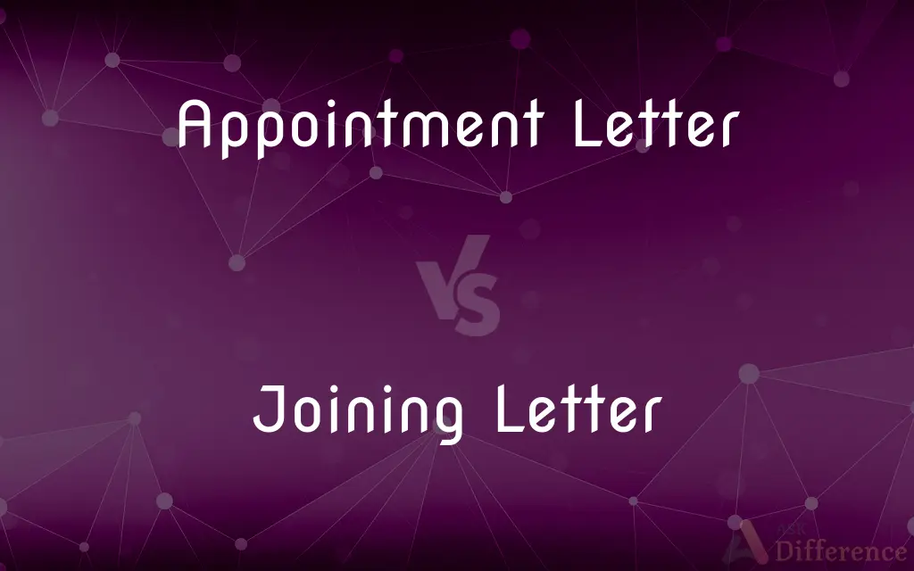 Appointment Letter Vs Joining Letter What s The Difference 