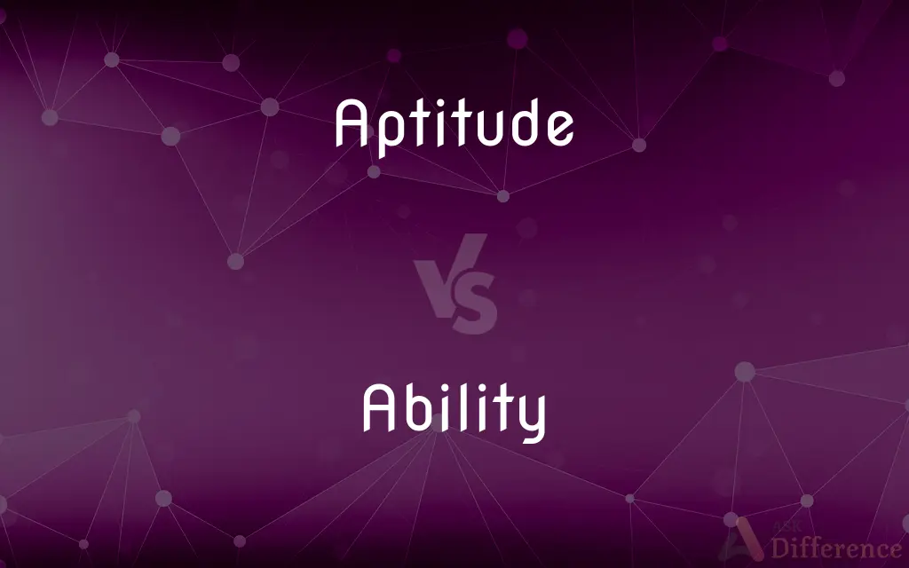 Aptitude Vs Ability What s The Difference 