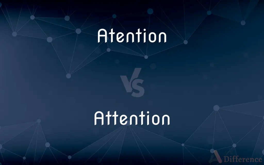 Atention vs. Attention — Which is Correct Spelling?