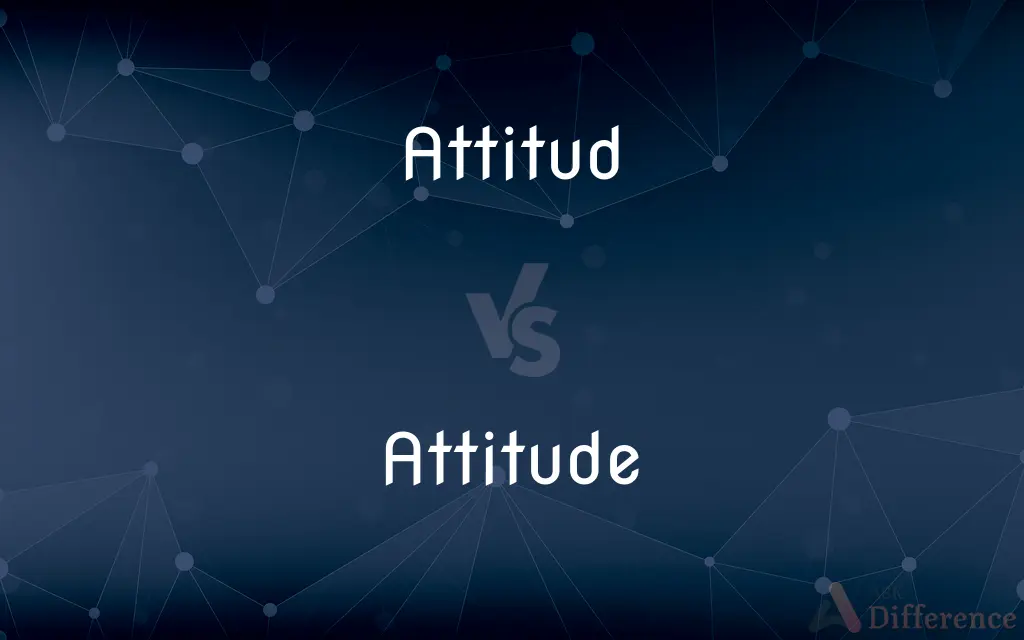 Attitud vs. Attitude — Which is Correct Spelling?