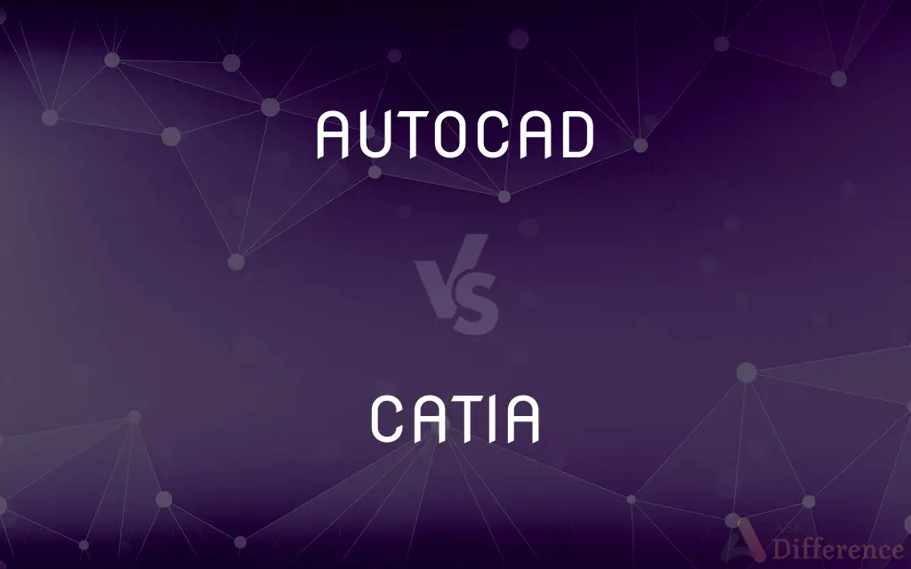 AUTOCAD vs. CATIA — What's the Difference?