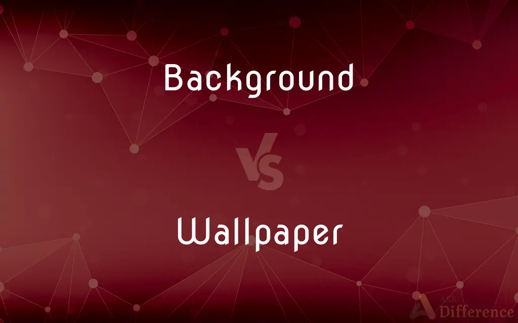 Background vs. Wallpaper — What’s the Difference?