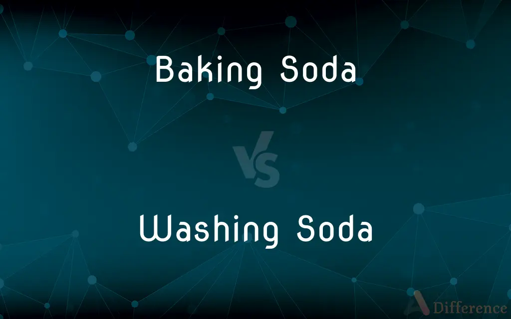 Difference Between Baking Soda and Washing Soda