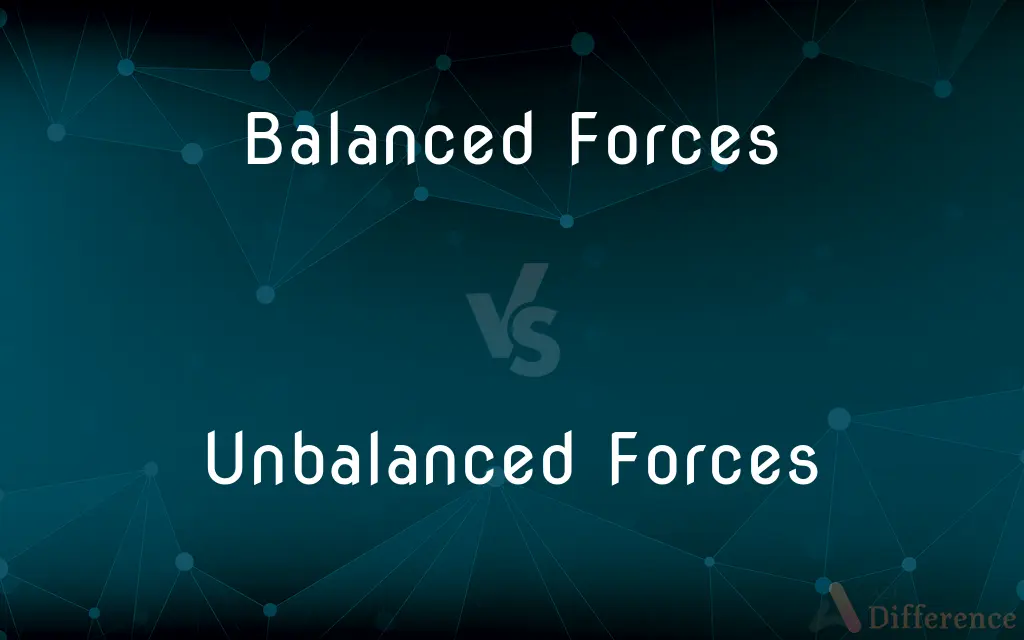 Balanced Forces vs. Unbalanced Forces — What's the Difference?