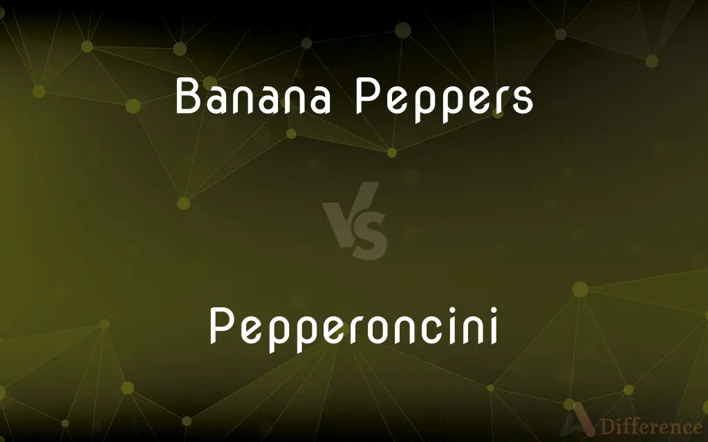 Banana Peppers vs. Pepperoncini — What's the Difference?