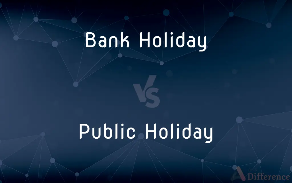 Bank Holiday vs. Public Holiday — What's the Difference?