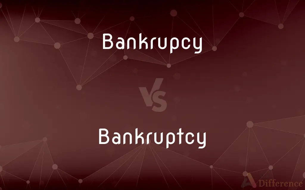 Bankrupcy vs. Bankruptcy — Which is Correct Spelling?