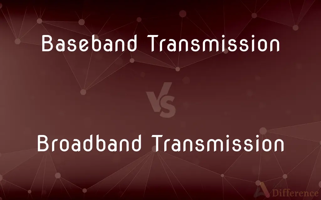 Baseband Transmission vs. Broadband Transmission — What's the Difference?