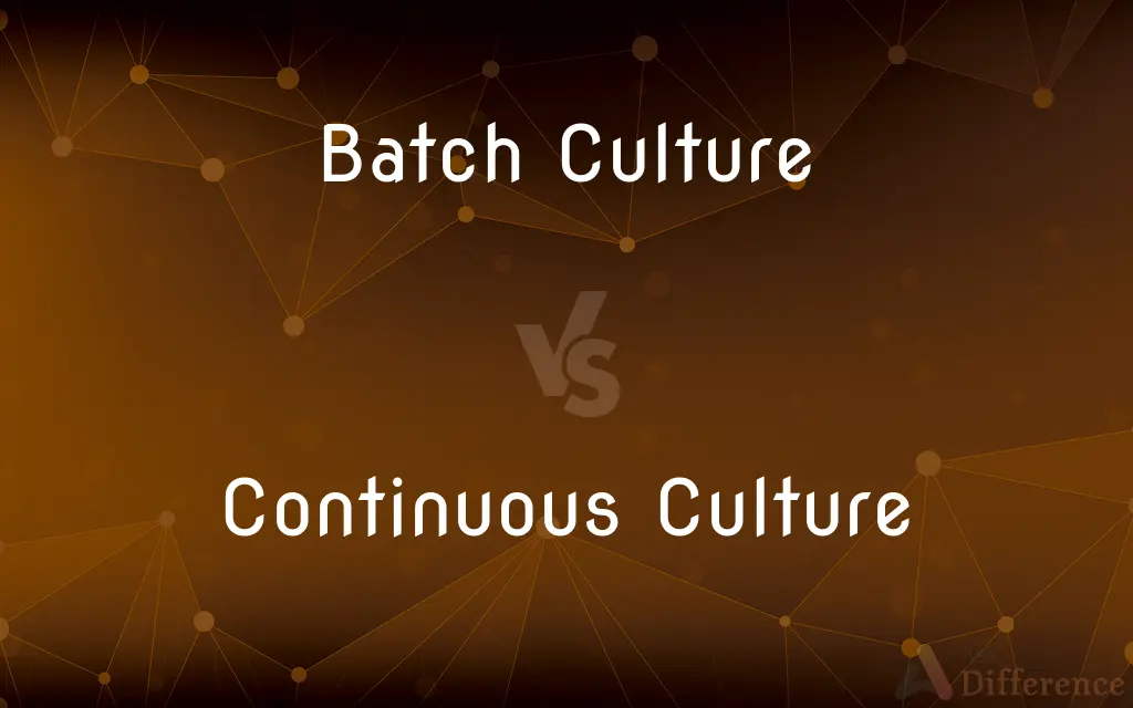 Batch Culture vs. Continuous Culture — What's the Difference?