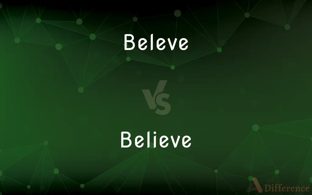 Beleve vs. Believe — Which is Correct Spelling?