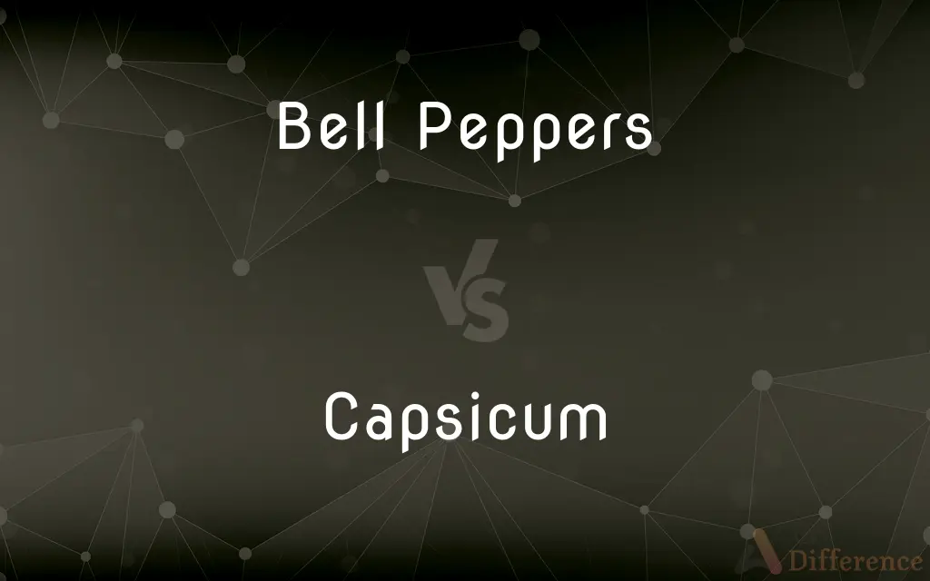Bell Peppers vs. Capsicum — What's the Difference?
