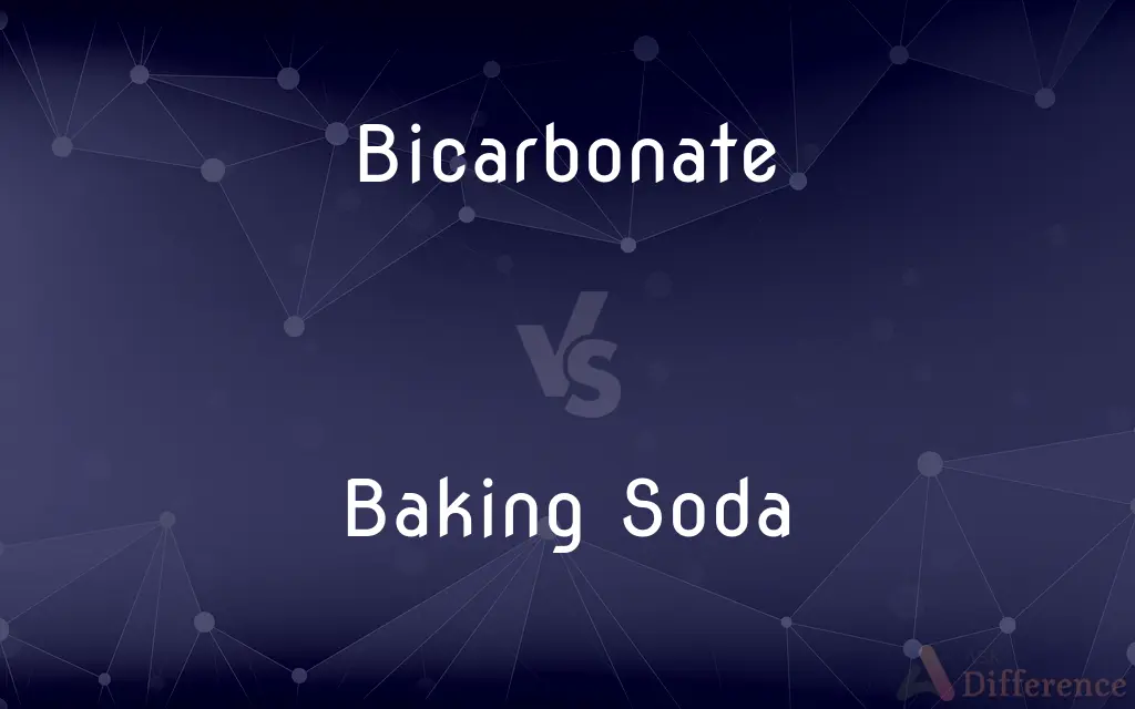 Bicarbonate vs. Baking Soda — What's the Difference?