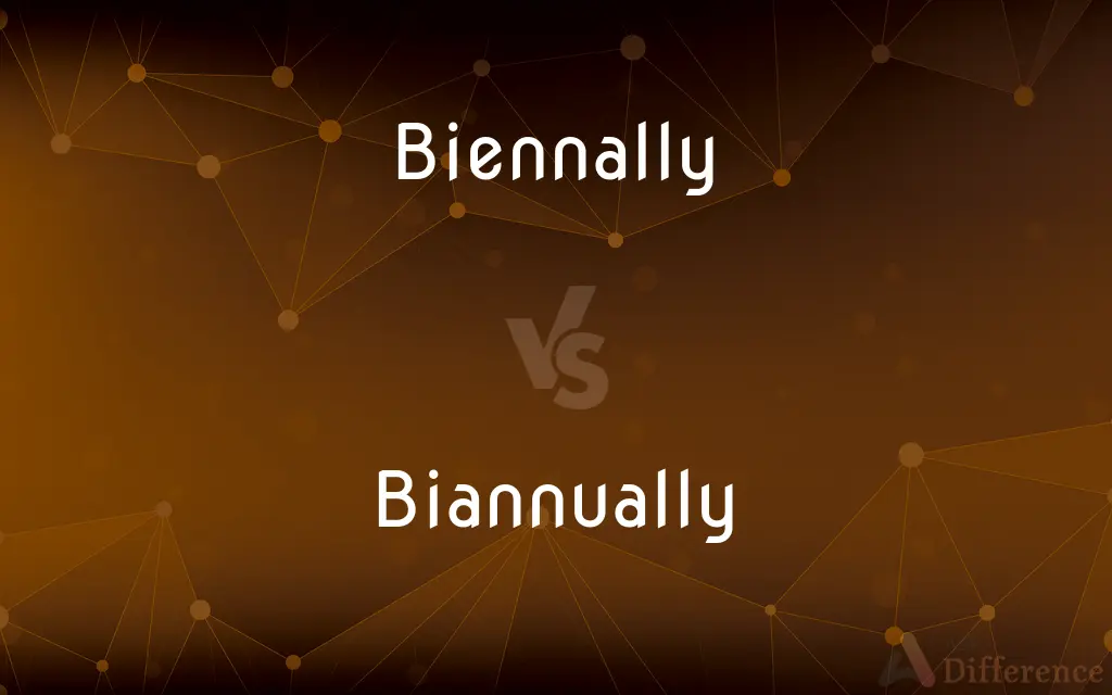 Biennally vs. Biannually — Which is Correct Spelling?