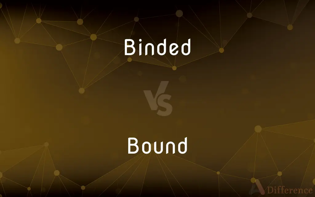 Binded vs. Bound — Which is Correct Spelling?