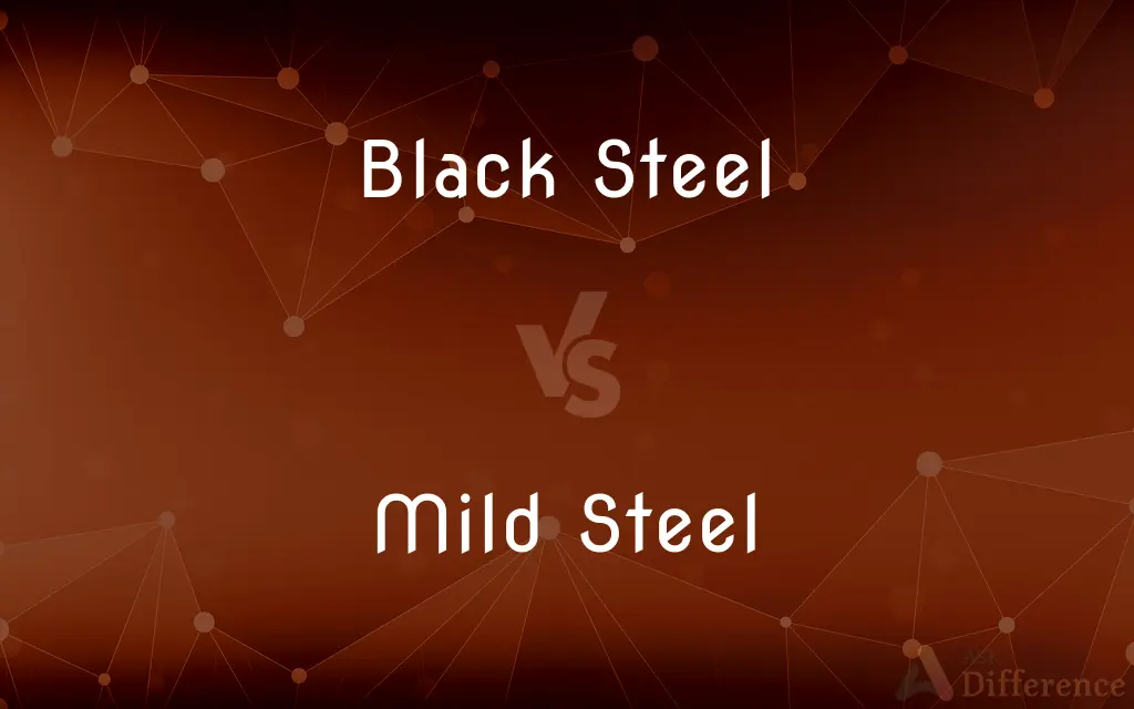 Black Steel vs. Mild Steel — What's the Difference?