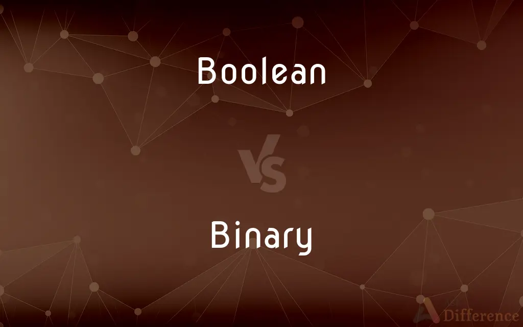 Boolean vs. Binary — What's the Difference?