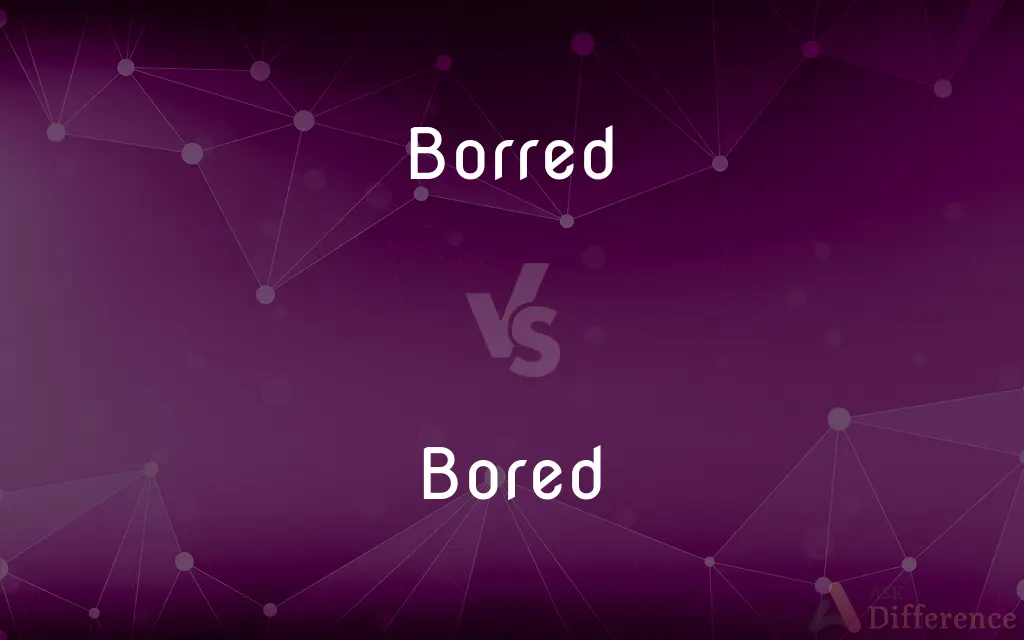 Borred vs. Bored — Which is Correct Spelling?