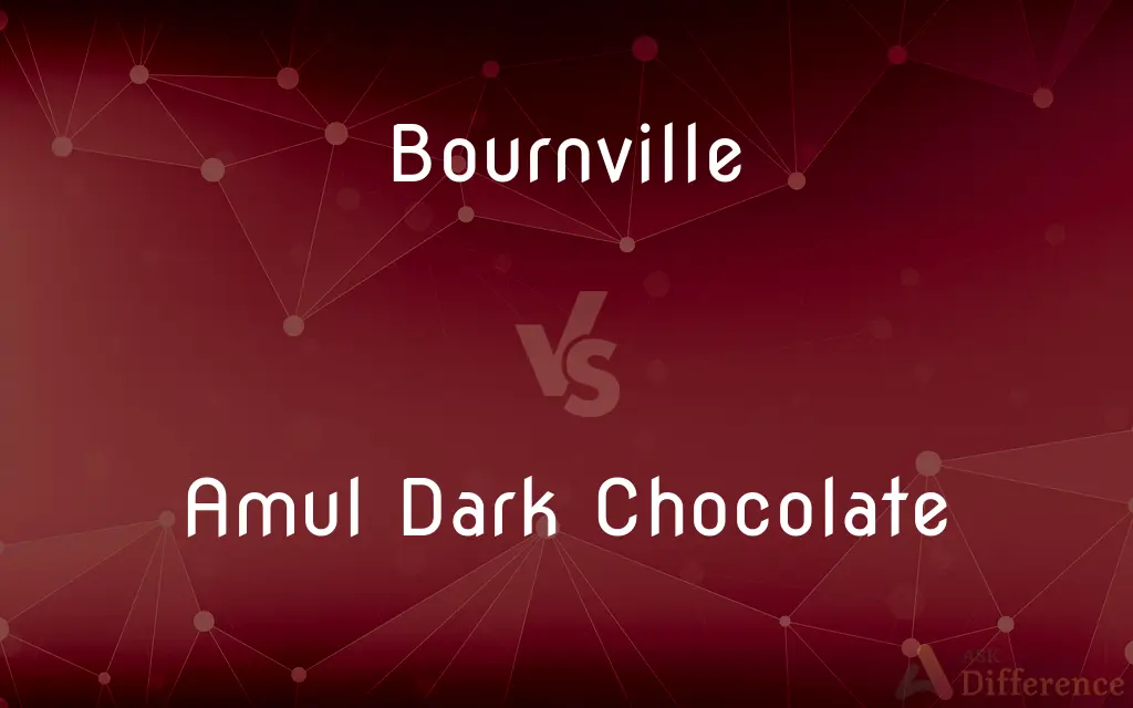 Bournville vs. Amul Dark Chocolate — What's the Difference?