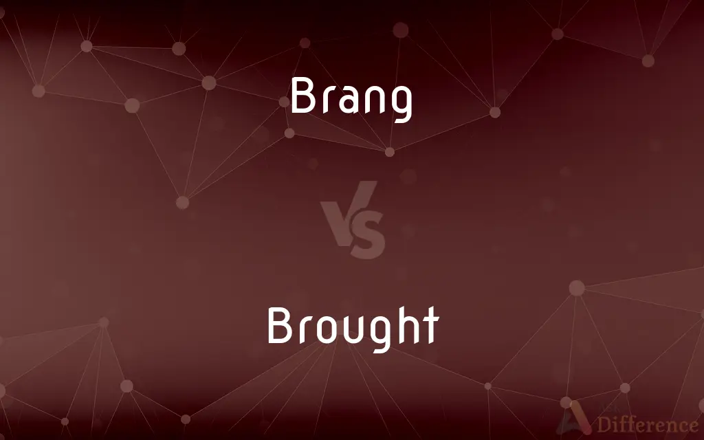 Brang vs. Brought — Which is Correct Spelling?