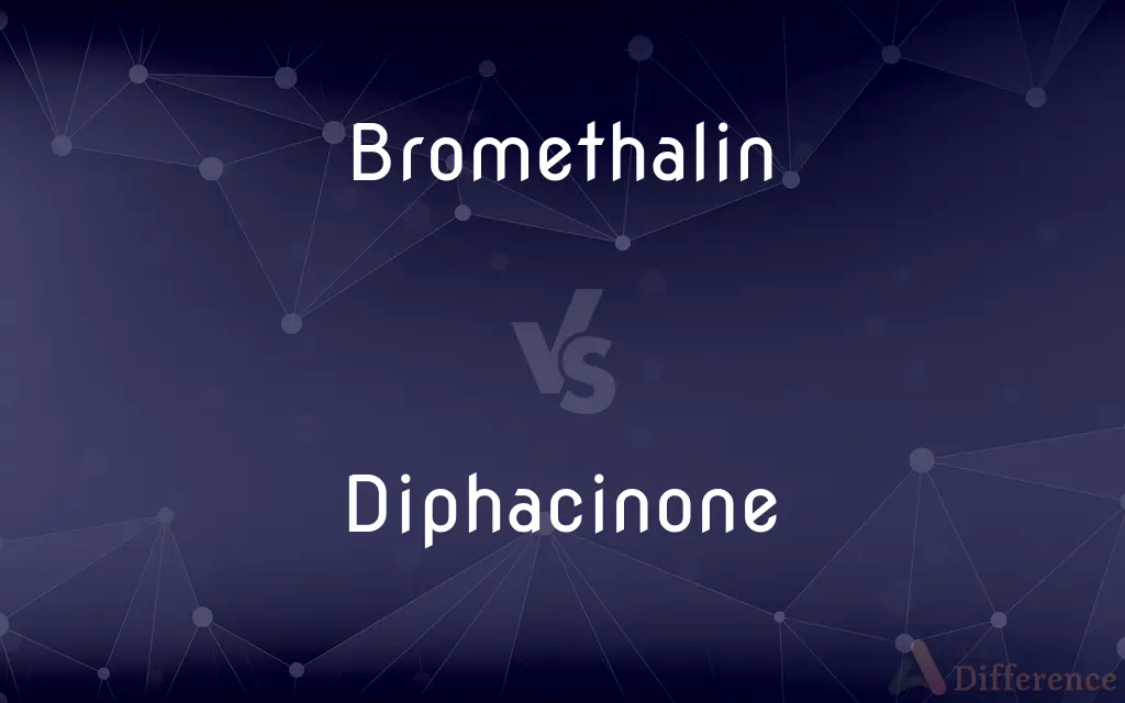Bromethalin vs. Diphacinone — What's the Difference?
