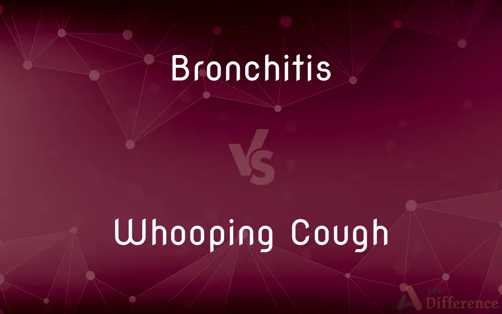 Bronchitis vs. Whooping Cough — What's the Difference?