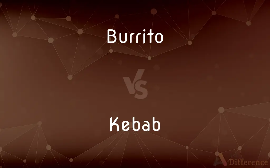 Burrito vs. Kebab — What's the Difference?