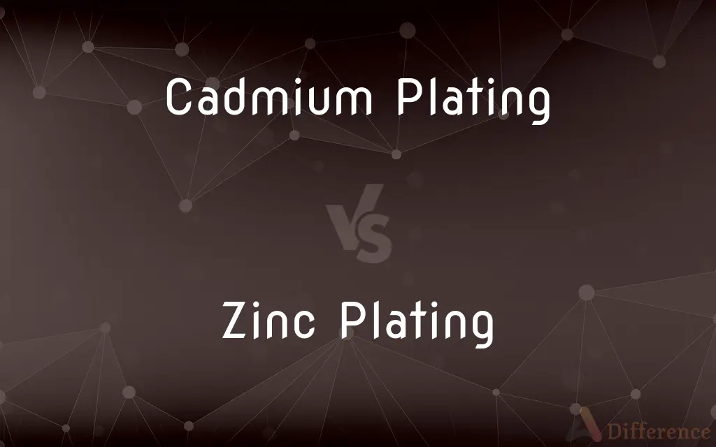 Cadmium Plating vs. Zinc Plating — What's the Difference?