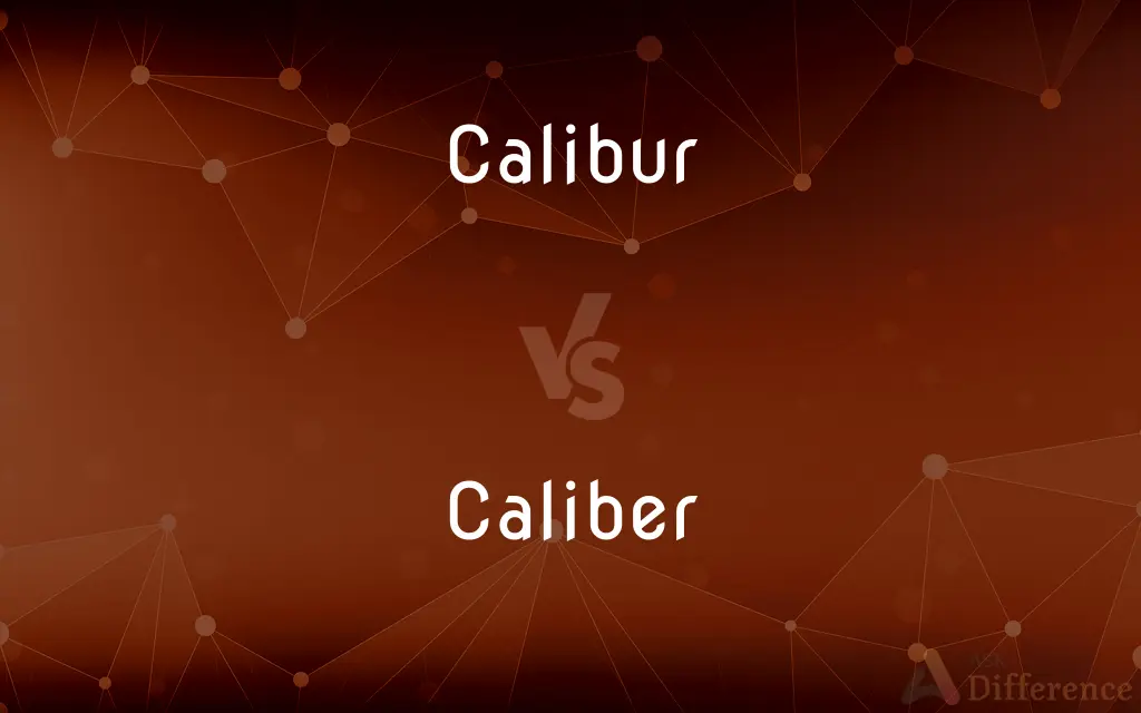 Calibur vs. Caliber — Which is Correct Spelling?